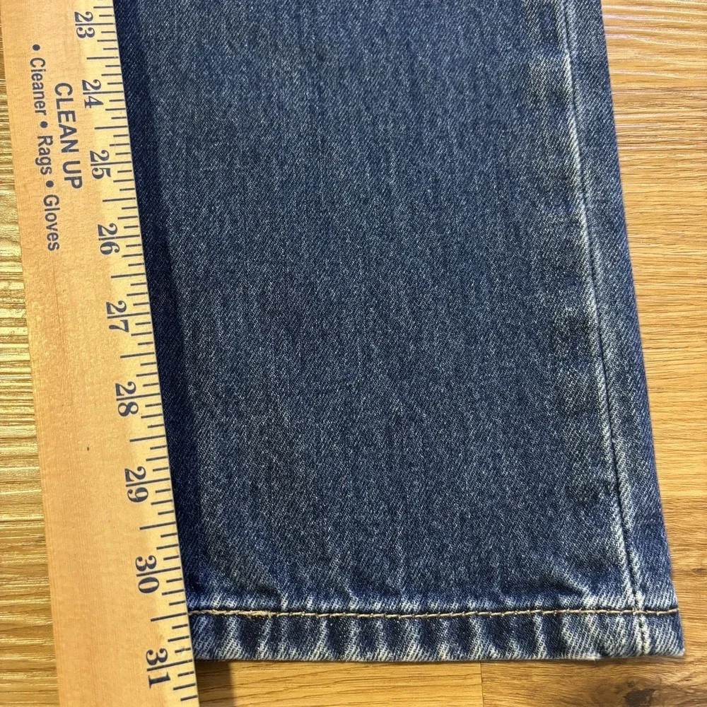 Levis 511‎ Jeans Men's 34x32 Slim Fit Medium Wash Crazy Fade Distresssing Casual